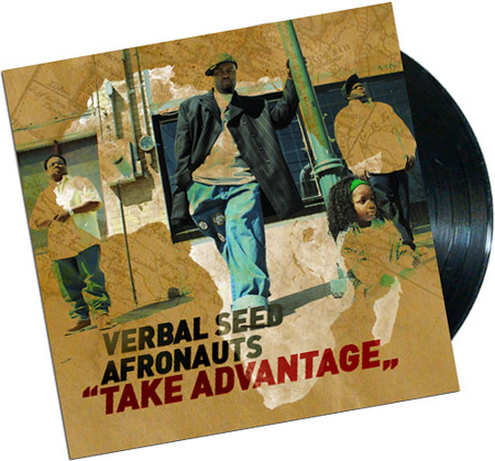 Day #4: Verbal Seed “Take Advantage” featuring Thesis b/w Bavu Blakes “Who Knows?” featuring D-Madness, Ciamar, & DJ NickNack