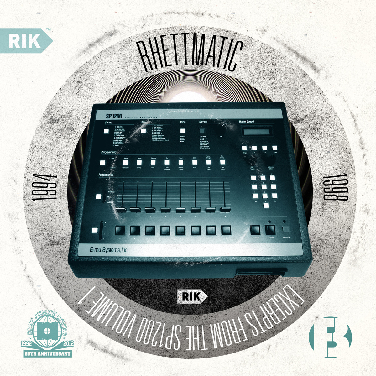 Rhettmatic — Excerpts From The SP 1200: Volume 1 (1994-1998)