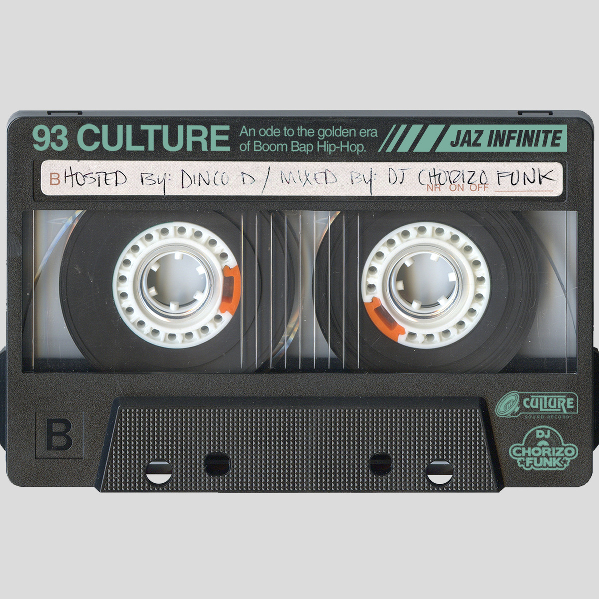 Jaz Infinite &lt;em&gt;93 Culture&lt;/em&gt; Beat Tape&lt;br&gt; Hosted by Dinco D (Leaders of the New School)&lt;br&gt; Mixed by DJ Chorizo Funk